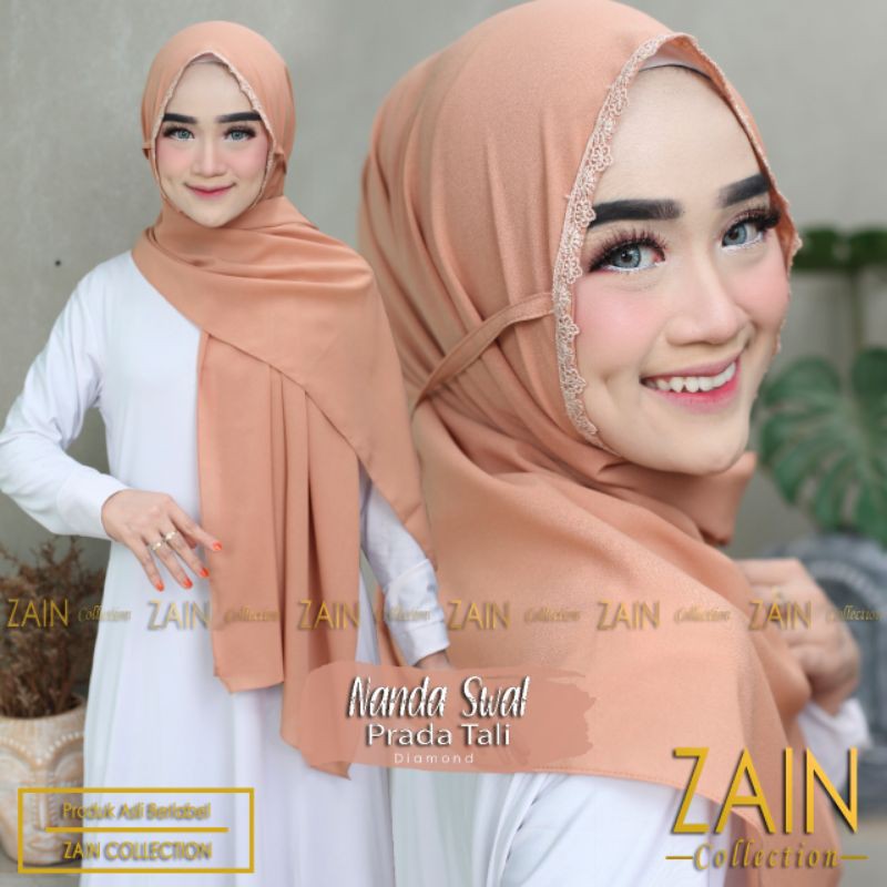 Pashmina Nanda Swal Prada Tali Original Zain Hijab