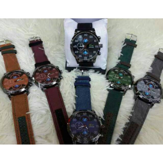 Lacoste semi jeans + kulit 110rb include box