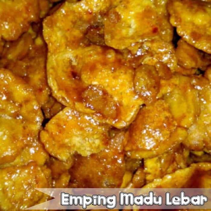 

Emping madu lebar snack kiloan 100 gram