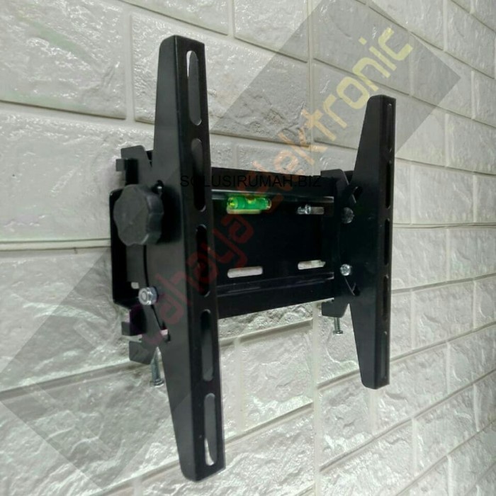 BRAKET TV LCD 24 - 43&quot; BRACKET BODY AYUN BERAT 35 KG MUR PUTAR led