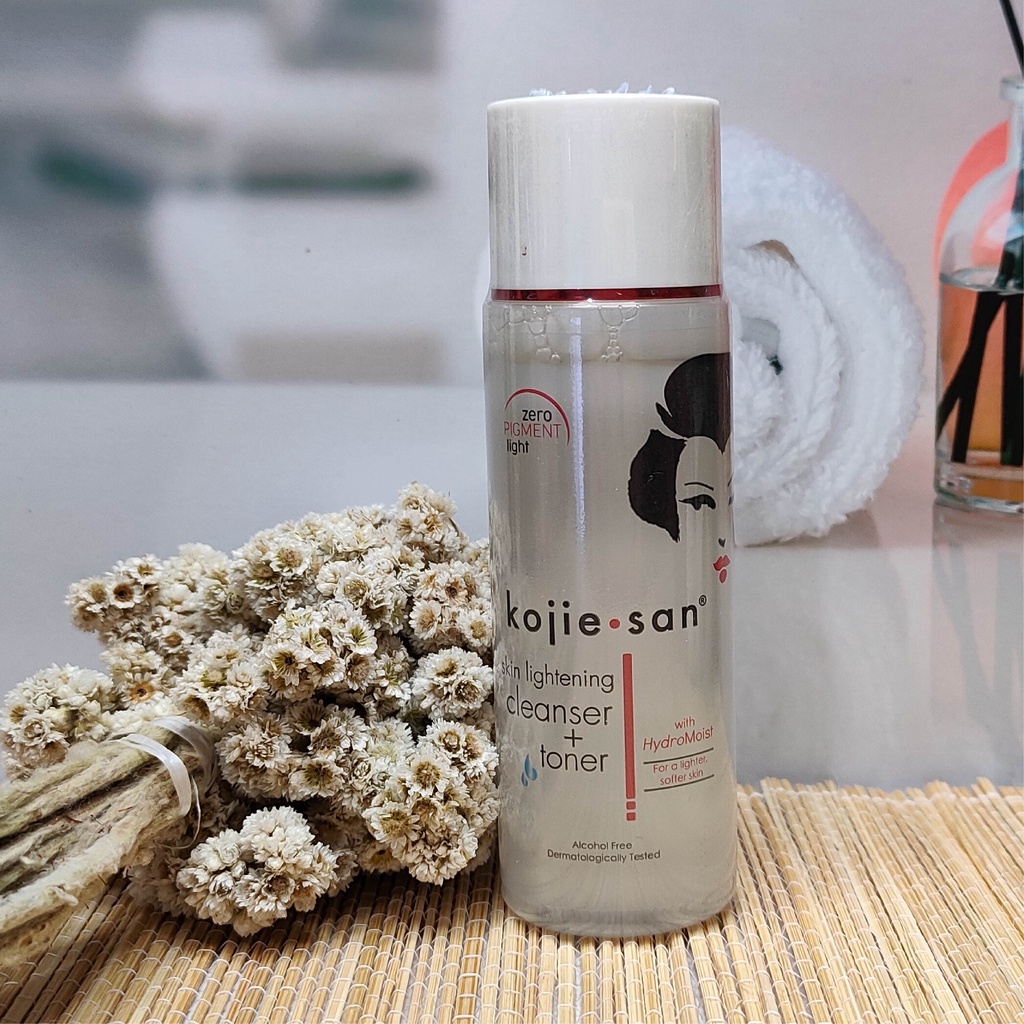 `ღ´ PHINKL `ღ´ KOJIE SAN cleanser + toner with hydromoist 100ml pembersih dan penyegar wajah