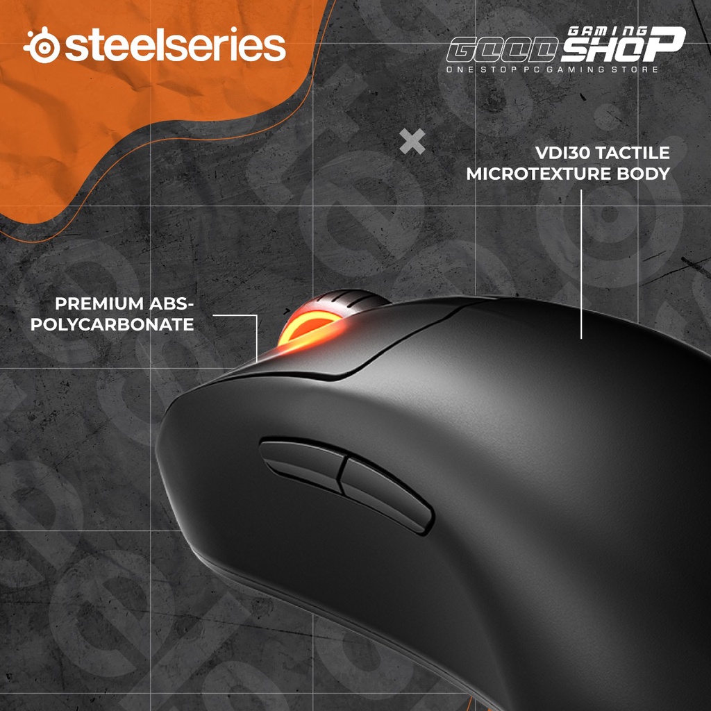 Steelseries Prime Mini - Dongle Quantum 2.0 Wireless - Gaming Mouse