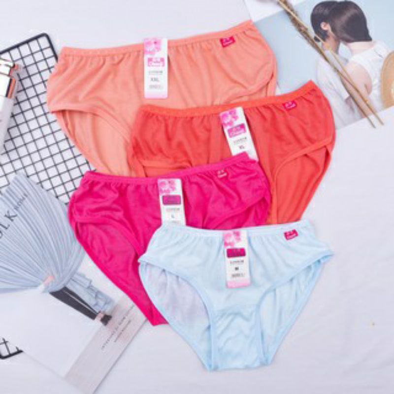 Celana dalam wanita polos esse size M,L,XL,XXL esse, cyber girl, chaoji Undies