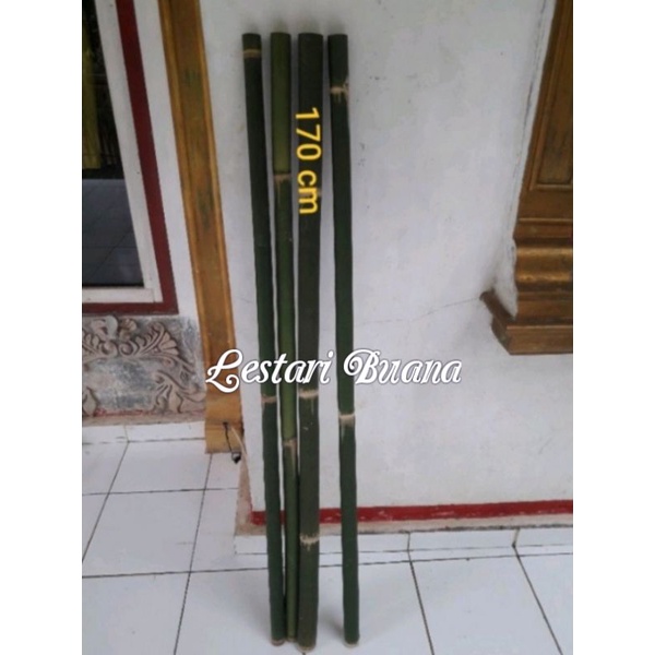 Bambu Palang Jemuran-Tiang Bendera Mini
