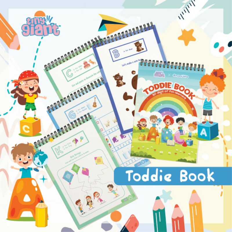 

Tiny giant toddie book