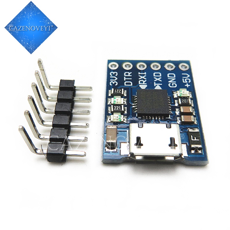 1pc / lot Modulo Konverter Seriale UART STC Sostituire FT232 MICRO USB 6Pin