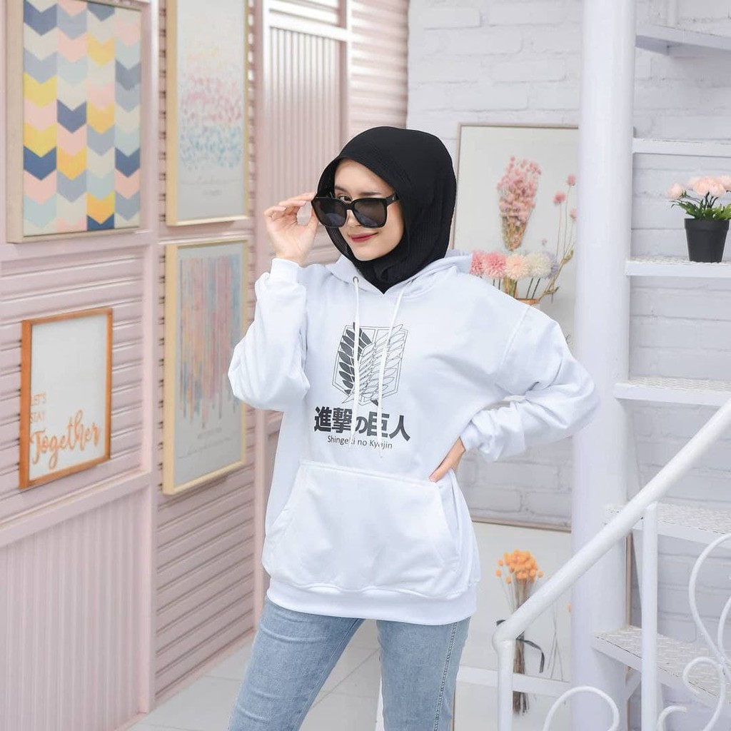 Nara Grosir - Shingeki Sweater | Fashion Terkini | Sweater Termurah