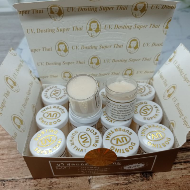 12 (pcs) Dosting Cream Super Thai Gold 12 Pcs