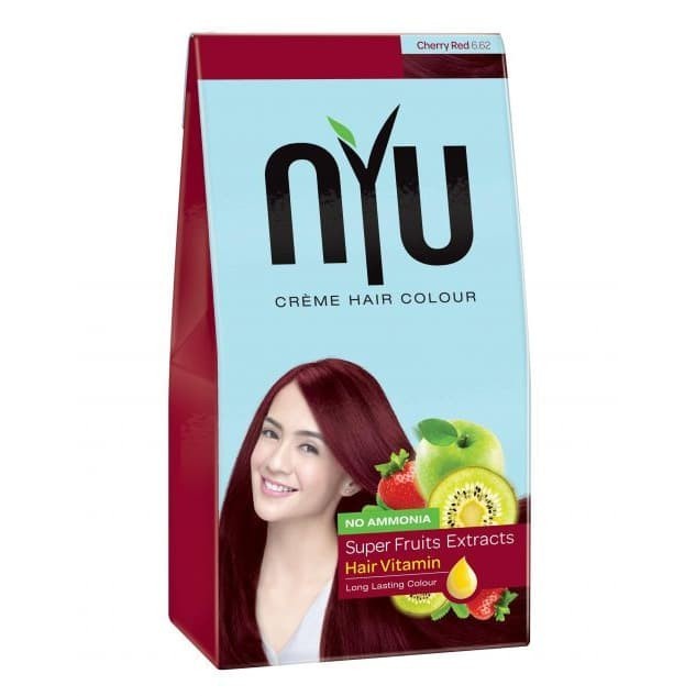 NYU CREME HAIR COLOUR Pewarna Rambut/ Cat Rambut Natural (TANPA AMONIA)