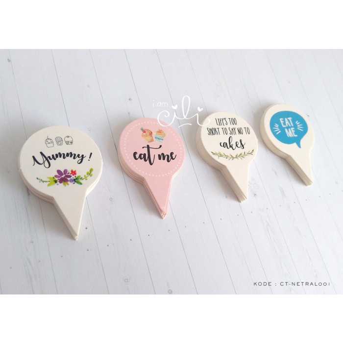 

KUE-PENGHIAS-ALAT- (TOPER NETRAL01) KUE CAKE TOPPER DECORATION DIAMETER 3 CM TEMA NETRAL -ALAT-
