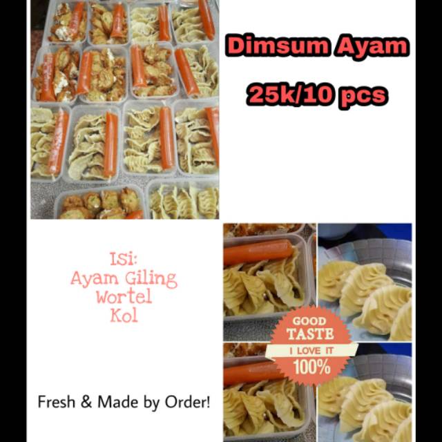 

Dimsum Ayam Siap Saji