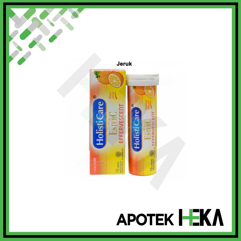 Holisticare Effervescent 10 Tablet - Vitamin C Daya Tahan Tubuh (SEMARANG)