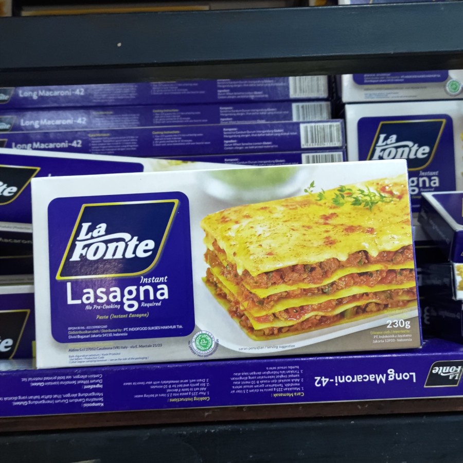 

La fonte Lasagna 230 gr