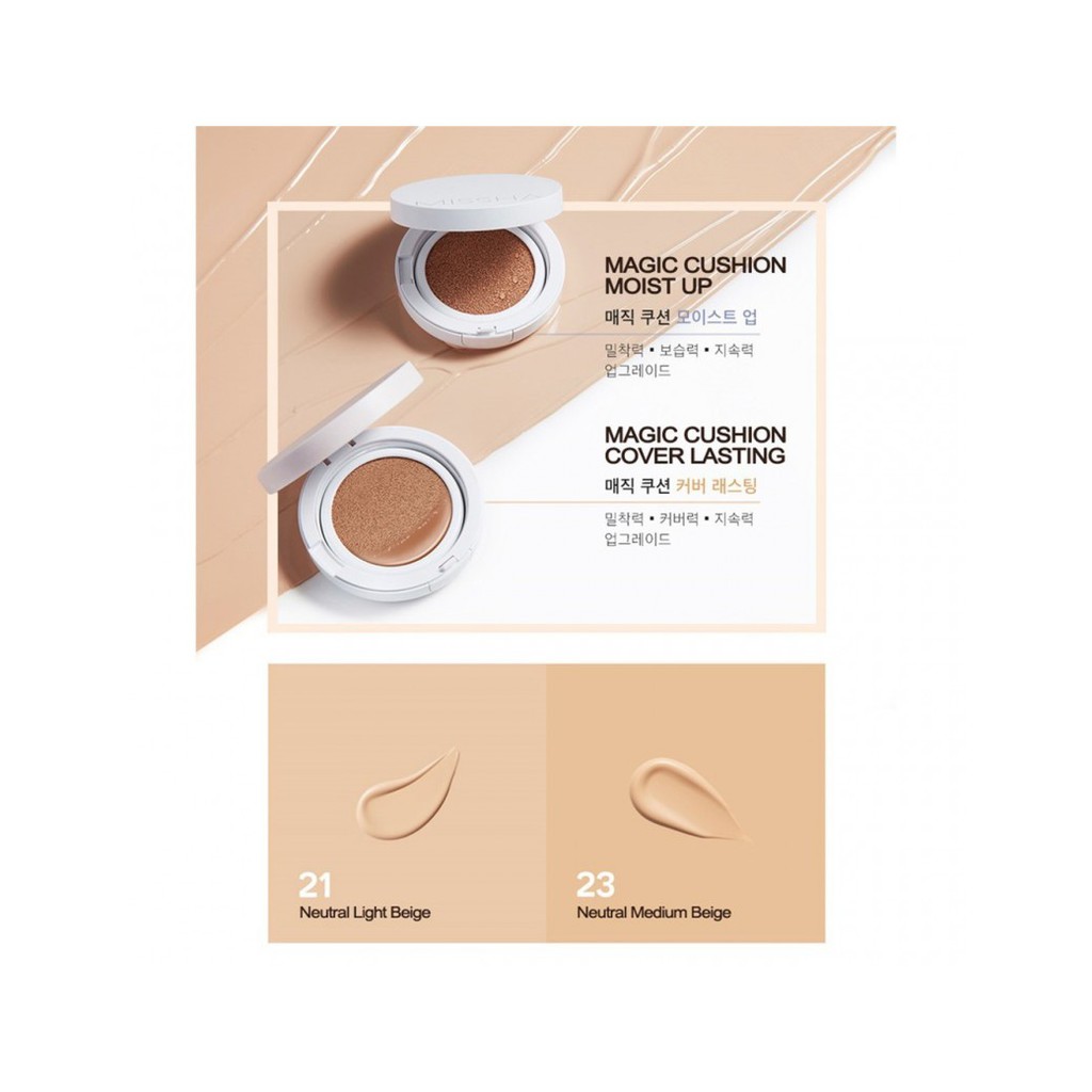 Missha Magic Cushion  SPF50 + PA +++