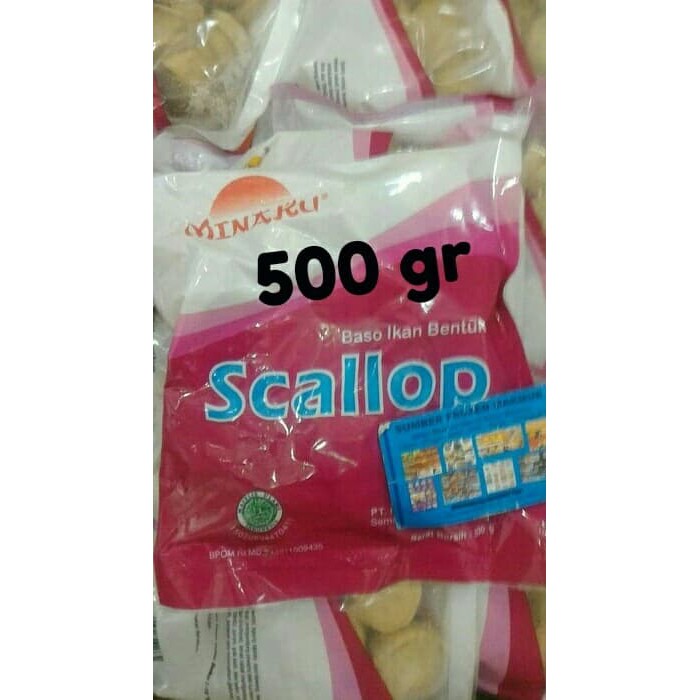 

scallop 500 gr minaku