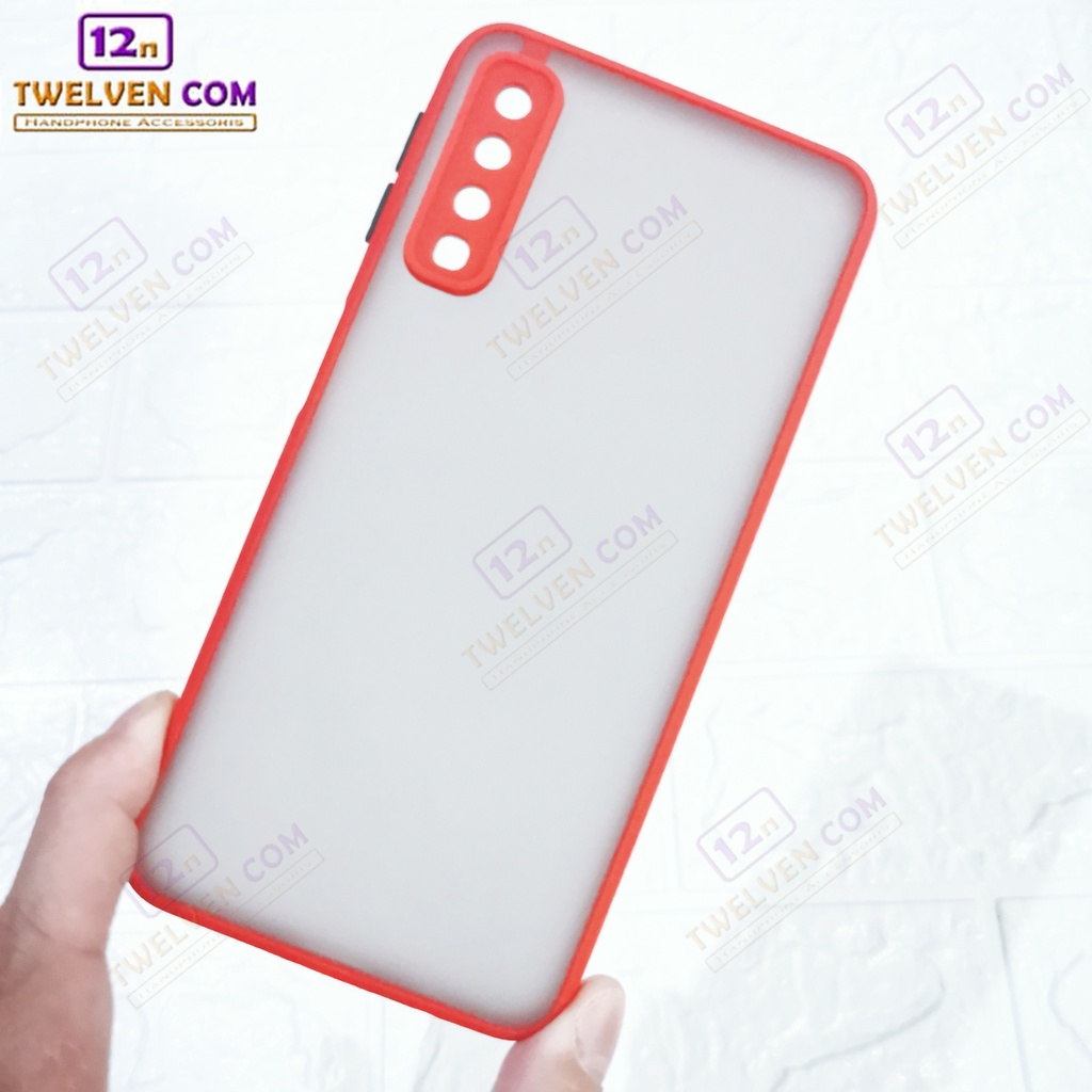 [FLASH SALE] Case Dove Samsung A7 2018 - Casing Hardcase My Choice + Pelindung Camera