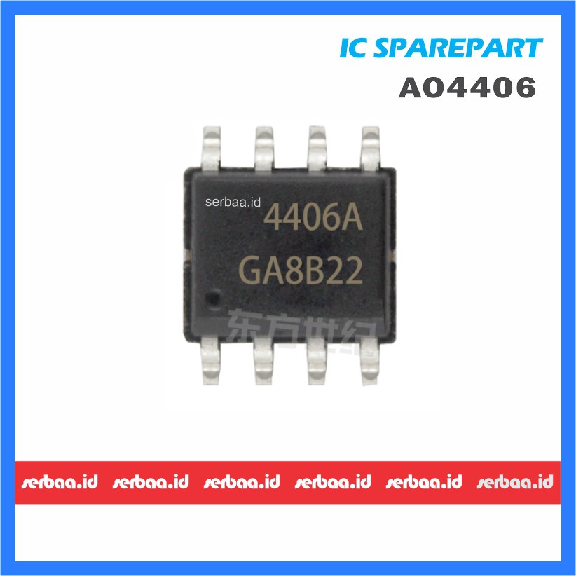 Jual AO4406 AO4406 4406 SOP-8 N-Channel Mosfet Indonesia|Shopee Indonesia
