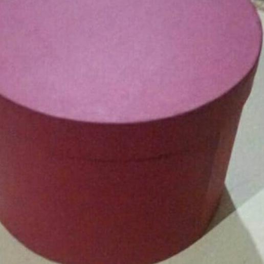 

✱ Gift Box / Box Bulat / Round Flower Box / Bloom Box / Box Bunga D20 T15 ←