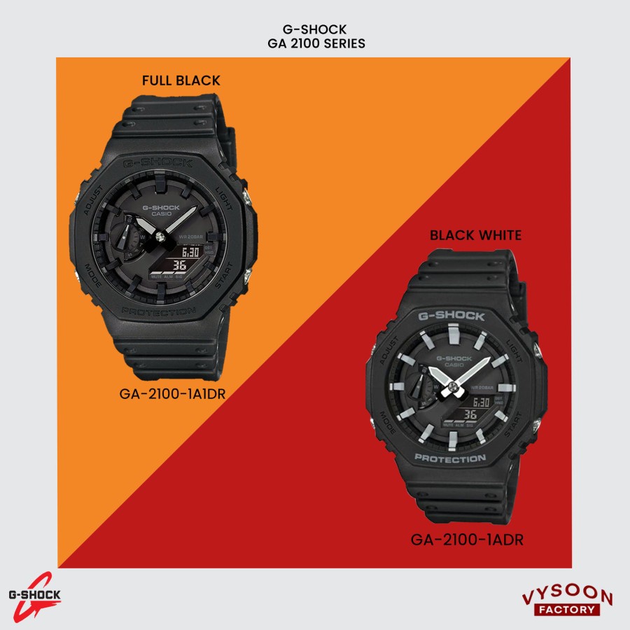 Casio G-Shock GA-2100-1ADR / GA21001ADR / GA-2100 GA-2100 GA2100 Resmi