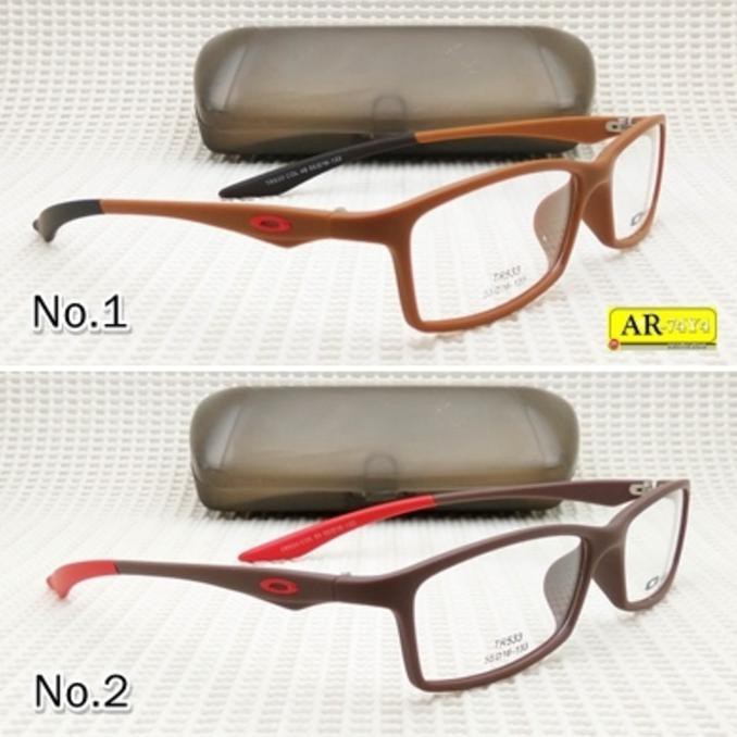 {New Product} Frame Kacamata Minus 0X Tr533 Sporty Gratis Lensa, Kaca Mata Baca