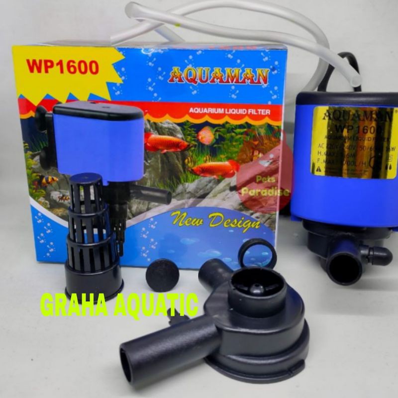 PROMO POMPA AQUARIUM AQUAMAN WP 1600,(1700l/h)