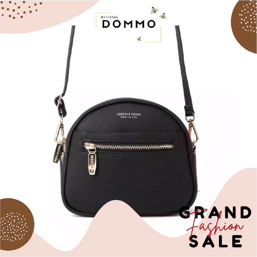 [LOKAL] DOMMO - D1180 AERY - Tas Selempang Wanita MORYMONY