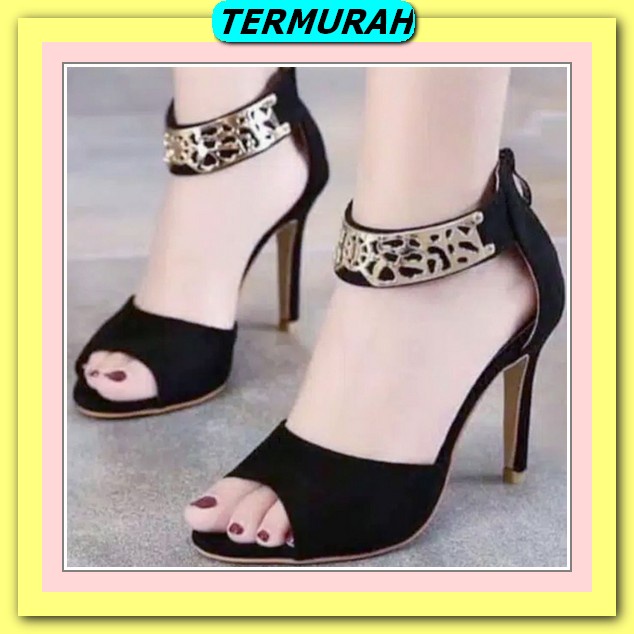 Adel Hils Hak Tahu/Hak Pump/Sepatu Hak Tali Wanita/Sepatu Hak Pesta/ Sepatu Hak Kaca/Sepatu Hak/Sand