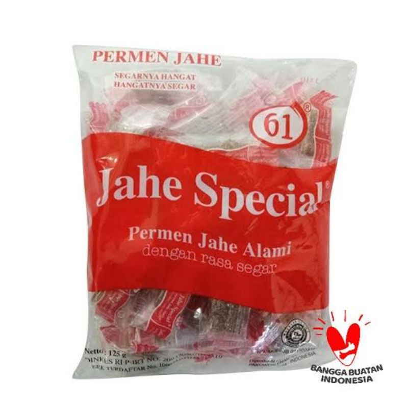 Permen Jahe Special Alami 61