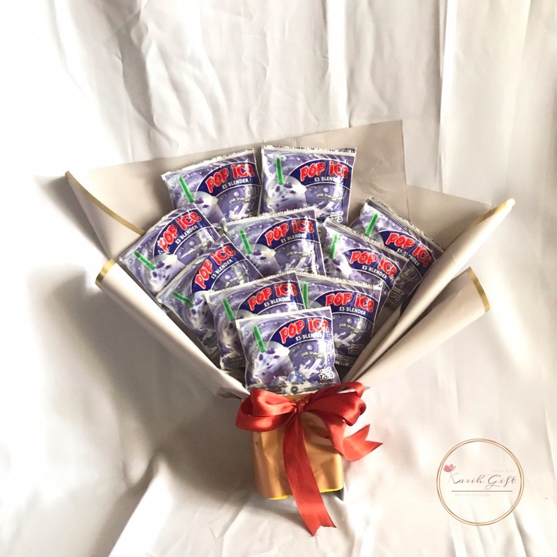 BUKET MINUMAN SACHET MURAH TANGERANG/ BOUQUET/ HADIAH WISUDA/ ULANG TAHUN