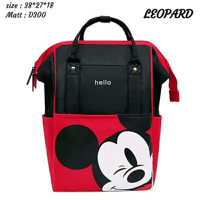 rasta_bags17 - [COD] BACKPACK ANELLO MICKEY MOUSE TERLUCU/TAS ANAK/RANSEL ANAK/DIAPERS BAG