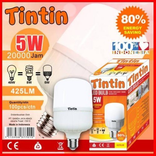 Lampu LED Capsule Tintin 5 watt SNI Best Seller murah meriah