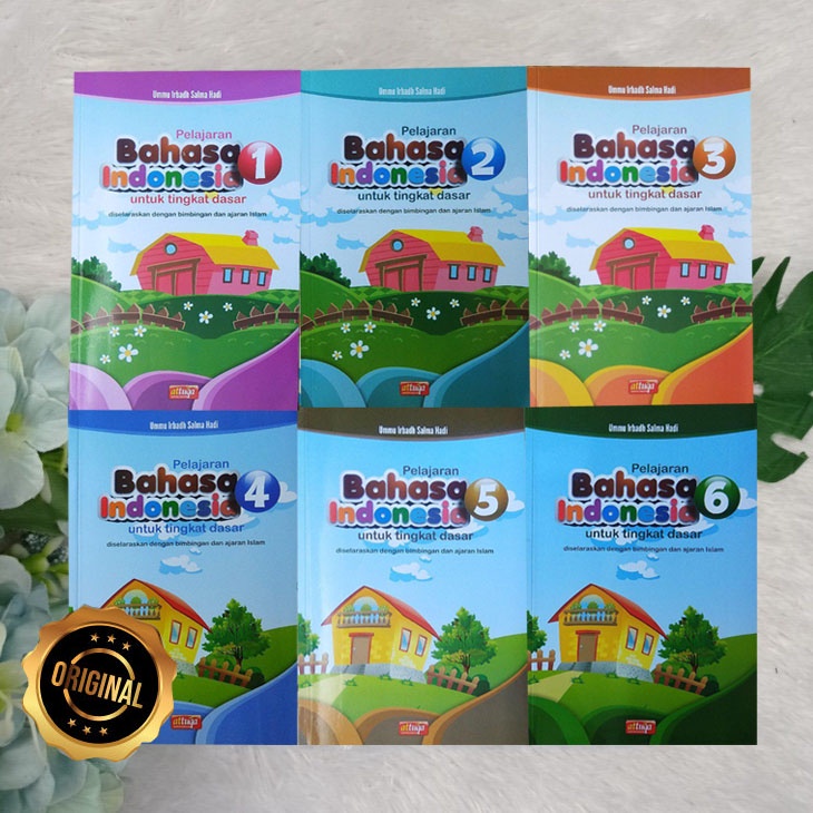 Buku Pelajaran Bahasa Indonesia Untuk Tingkat Dasar Kelas 1 Sampai 6