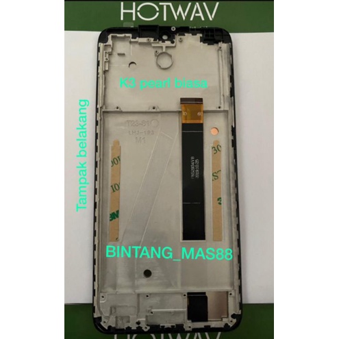 LCD DAN TC HOTWAV K3 pearl NEW ORIGINAL