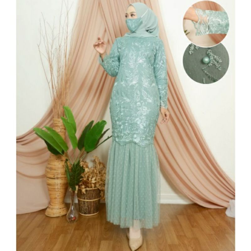 Gamis Duyung Tutu Dott / Kebaya Modern / Gamis / Gamis Duyung / Gamis Modern / Kebaya Wisuda