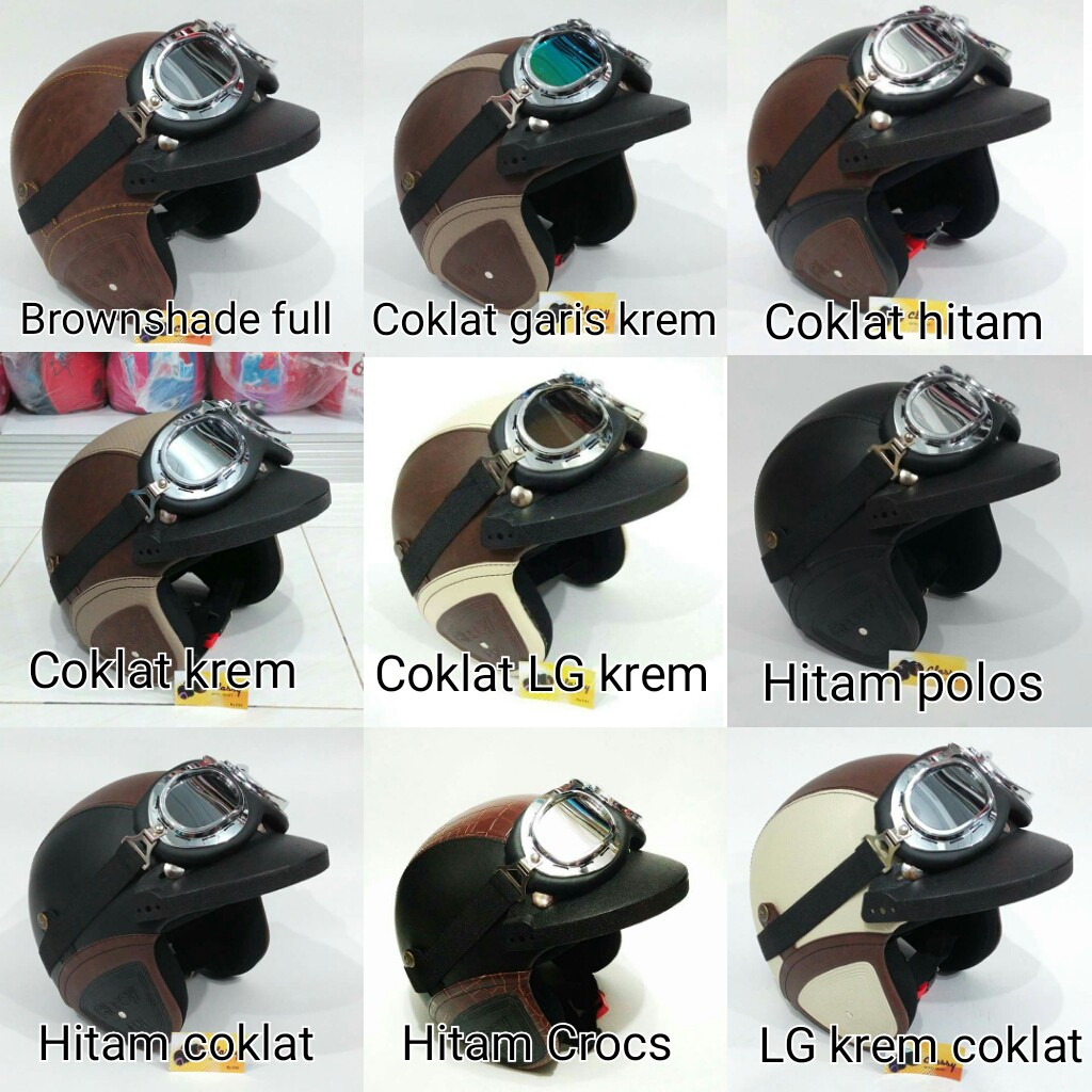 HELM BOGO DEWASA SNI, KACAMATA GOOGLE IMPOR+PATH