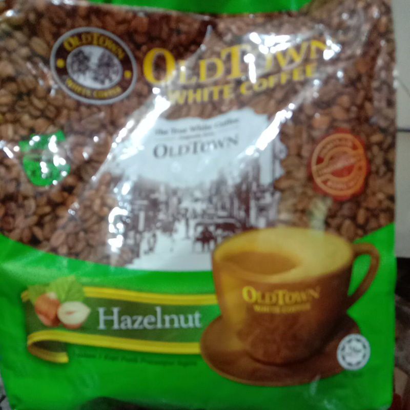 

Oldtown white coffee hazelnut 3in 1