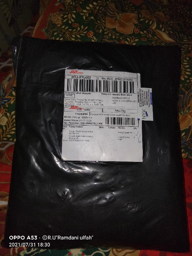 Couple Batik Velvet Halus Ayudia Ulir