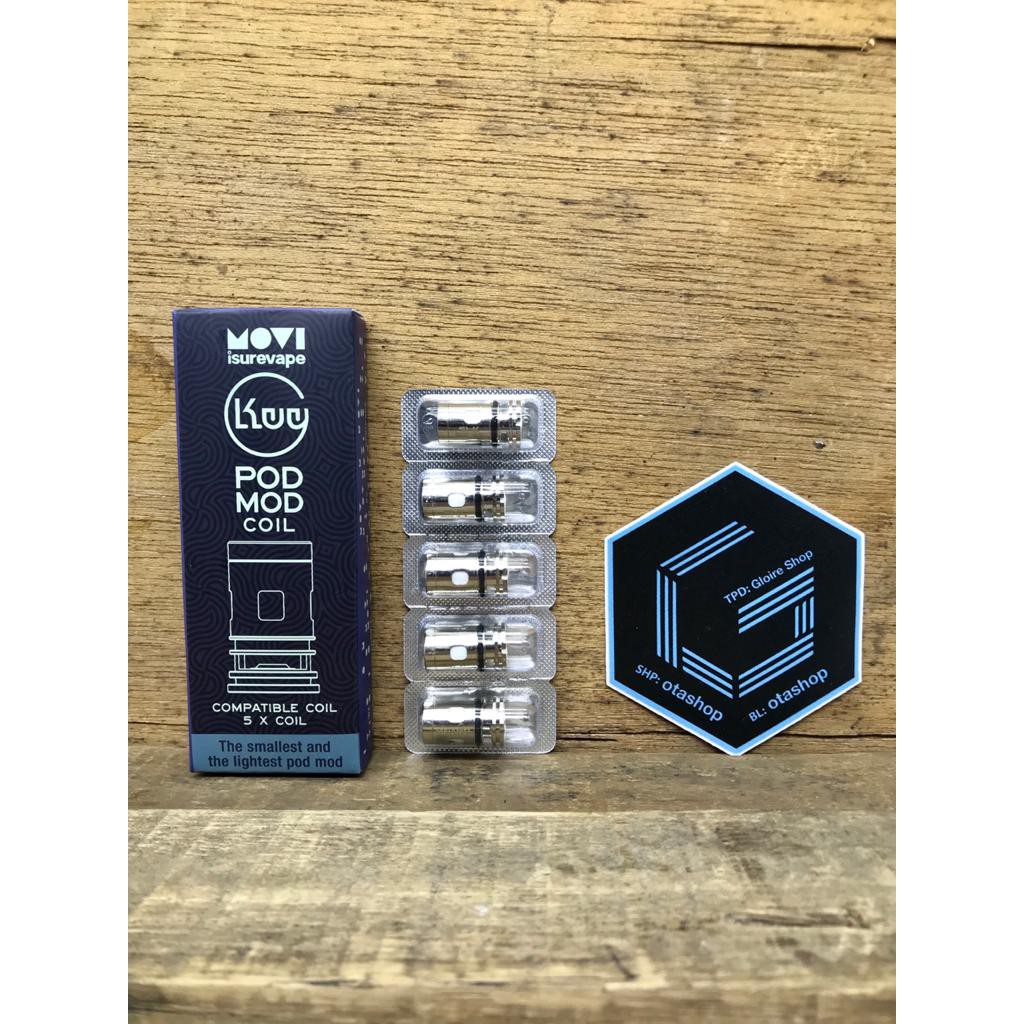 0.3 - Coil Kuy Pod Mod V2 0.3 Mesh Coil Replacement by Movi x Isurevape 80w pods premium