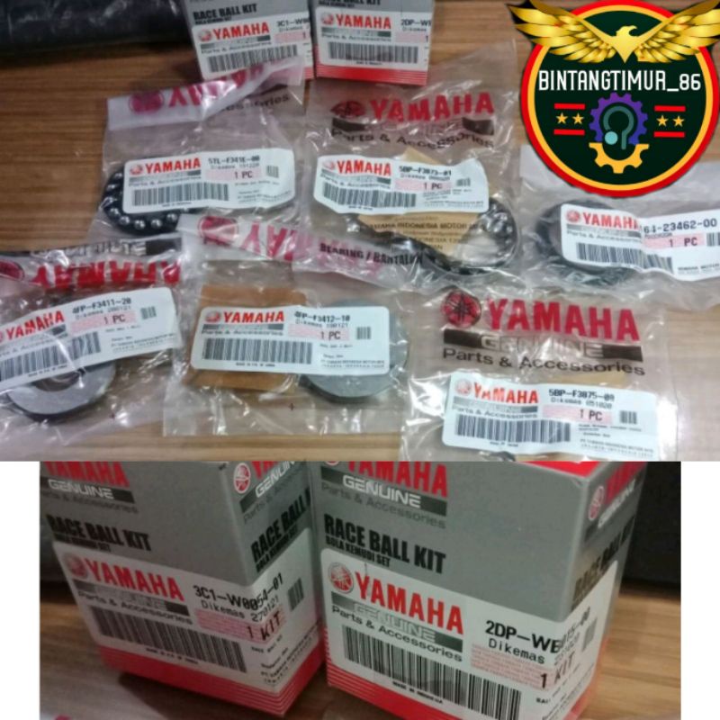 KOMSTIR COMSTIR 3C1 1PA VIXION LAMA OLD NEW R R15 XABRE XSR MT 15 SET ATAS BAWAH ORIGINAL YGP