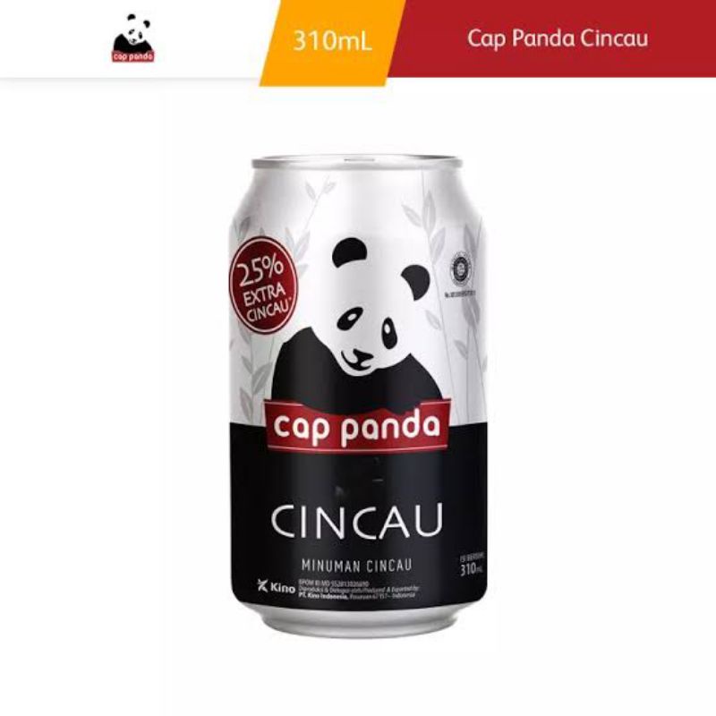 

cap panda cincau kaleng 310ml / yeo's grass jelly 300ml