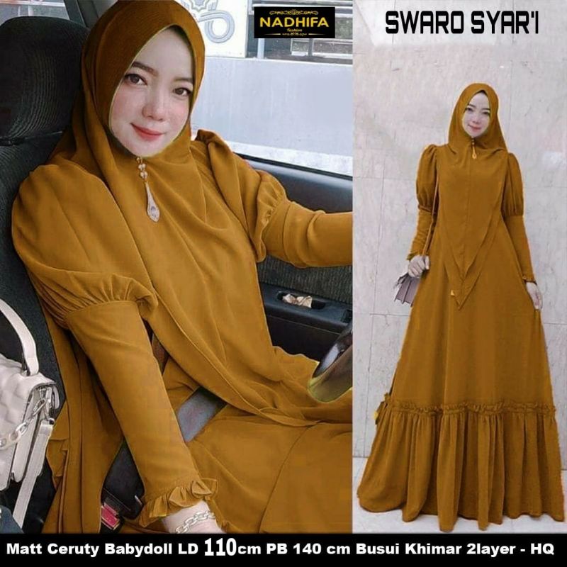 Swaro Syar'i by NADHIFA FASHION