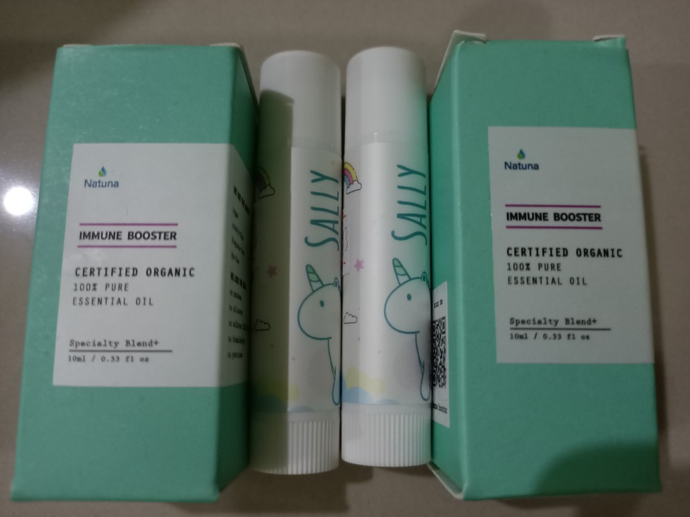 Natuna Immune Booster N Sally Essential Oil Diffuser Humidifier Minyak Esensial Purifier Aromaterapi