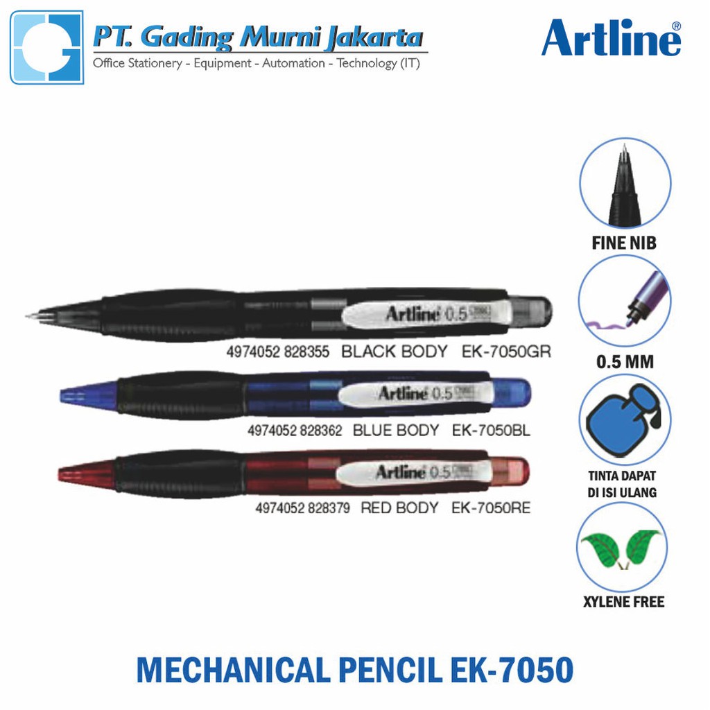 

PENSIL MEKANIK ARTLINE EK-7050