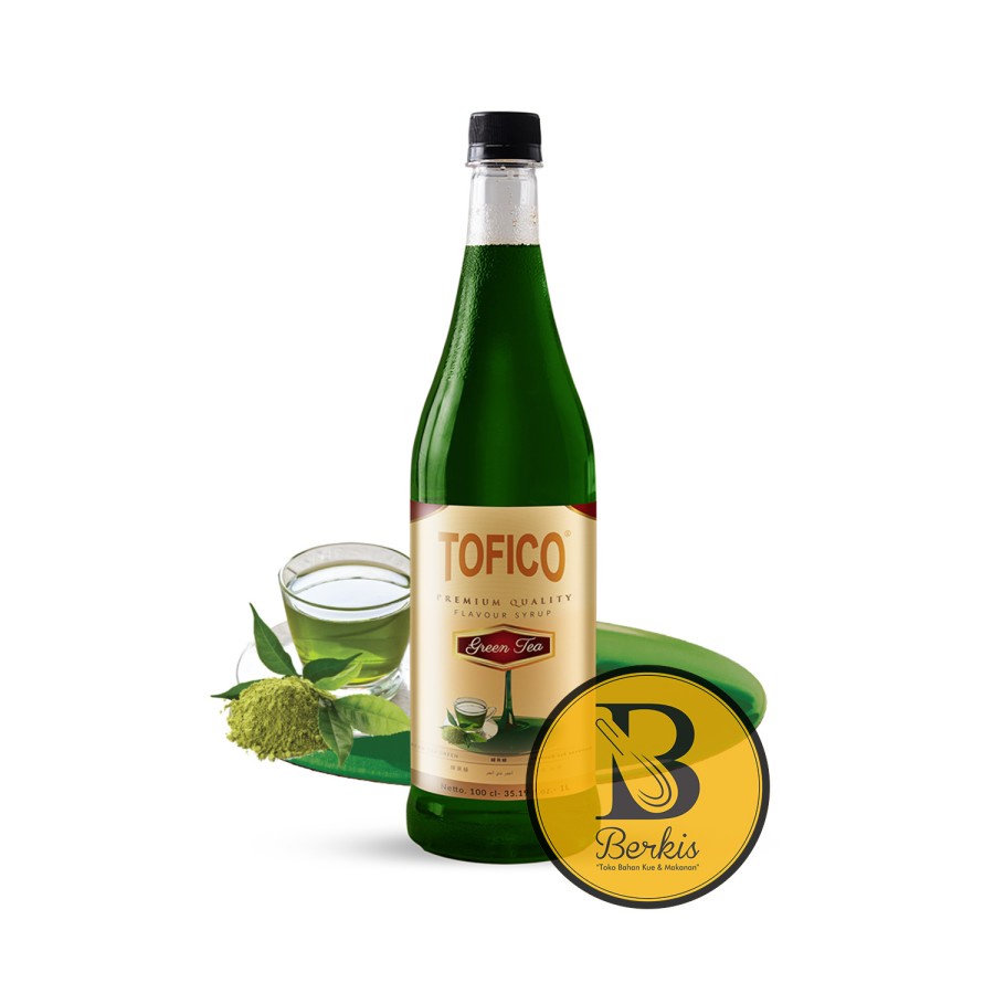 

Tofico Green Tea Green syrup Natural Flavour 1 liter