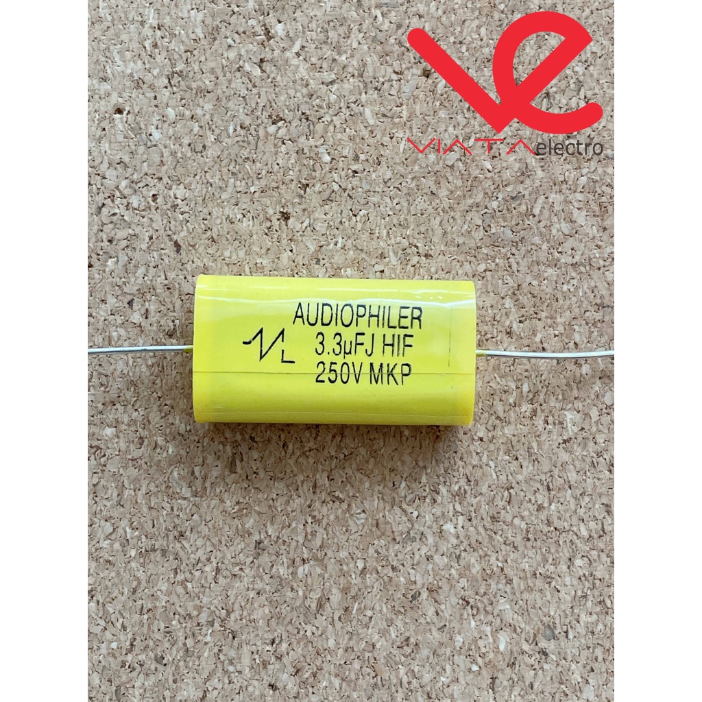 MKP 335 250V AUDIOPHILER 3.3UF KAPASITOR MILAR 250V MKP335 POLYCAPACITOR