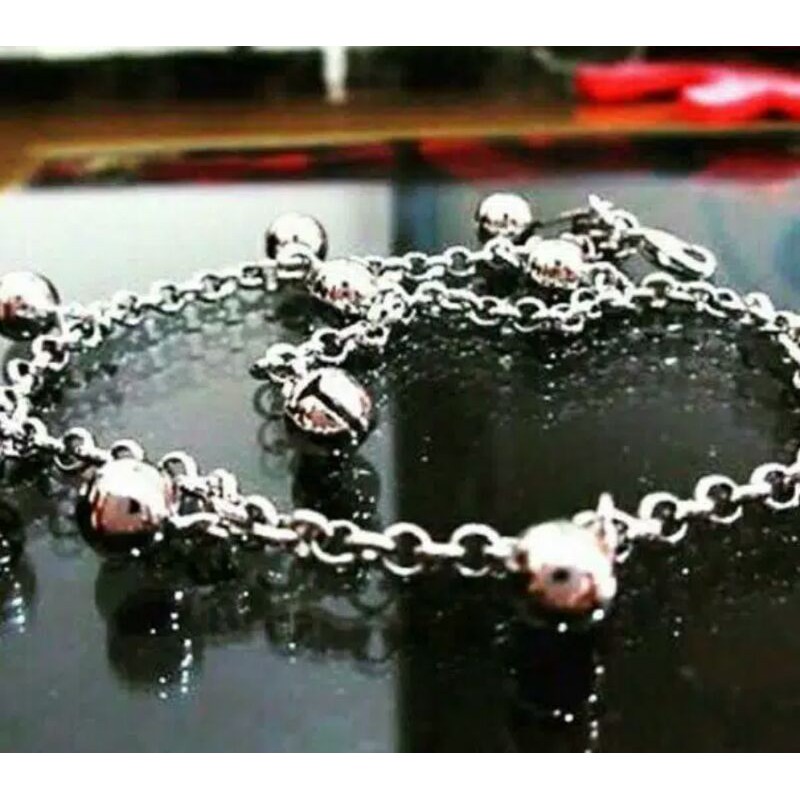 gelang kaki baby monel asli