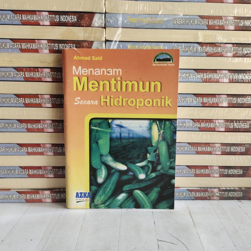 

BUKU ORI - MENANAM MENTIMUN SECARA HIDROPONIK