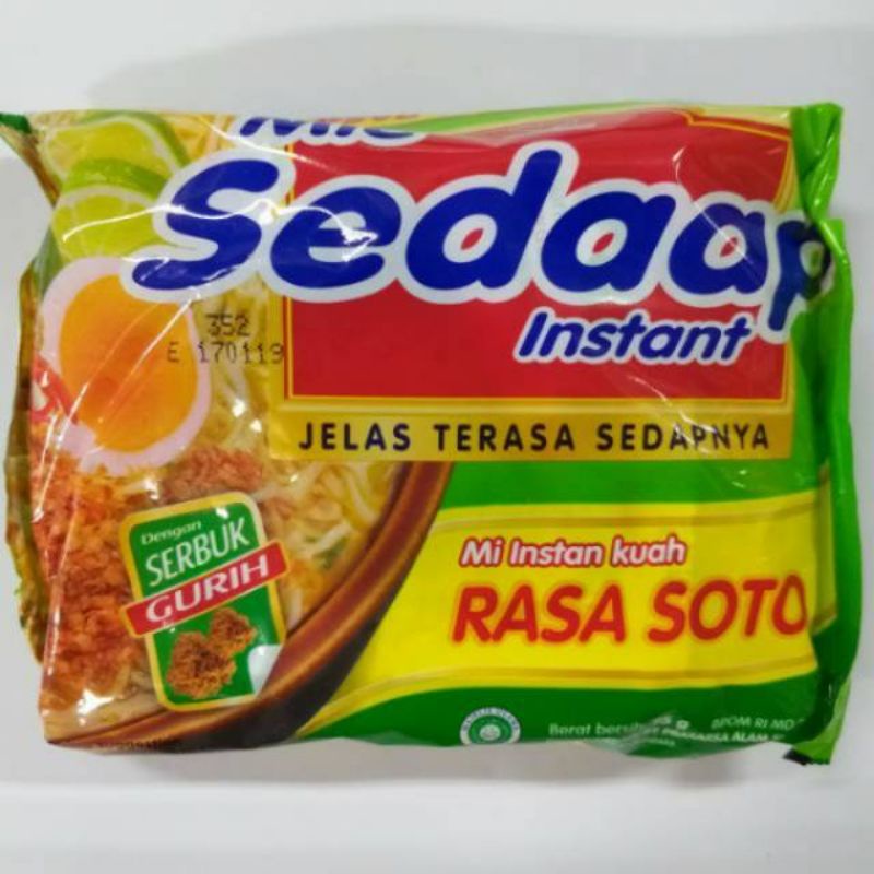 

MI SEDAP RASA SOTO - MIE INSTAN SEDAAP