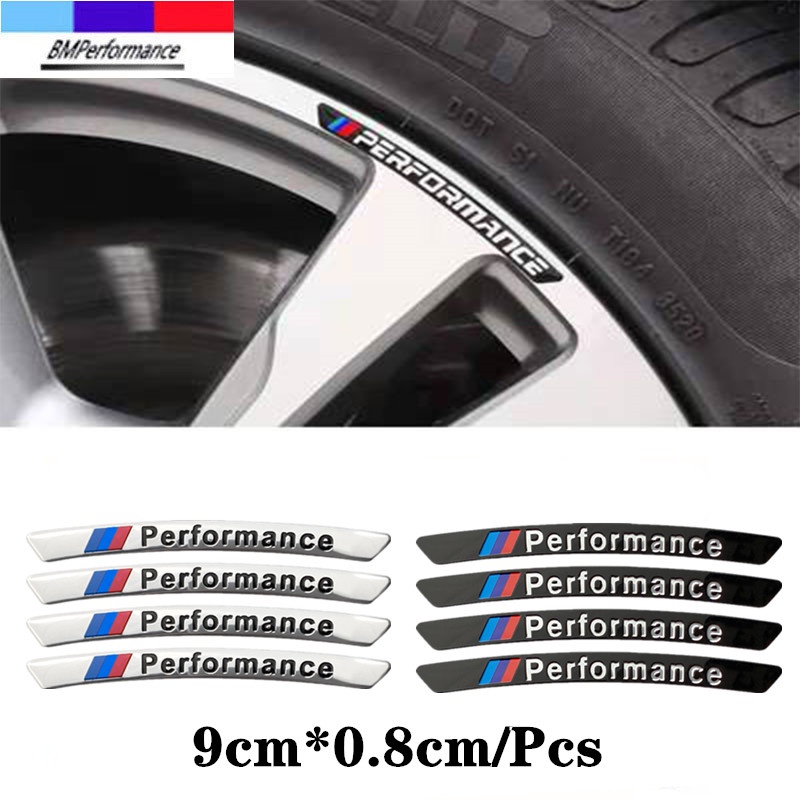 4pcs Stiker Velg Mobil Bmw X5 E70 X6 E71 E72 G20 G15 G32 G11 G02