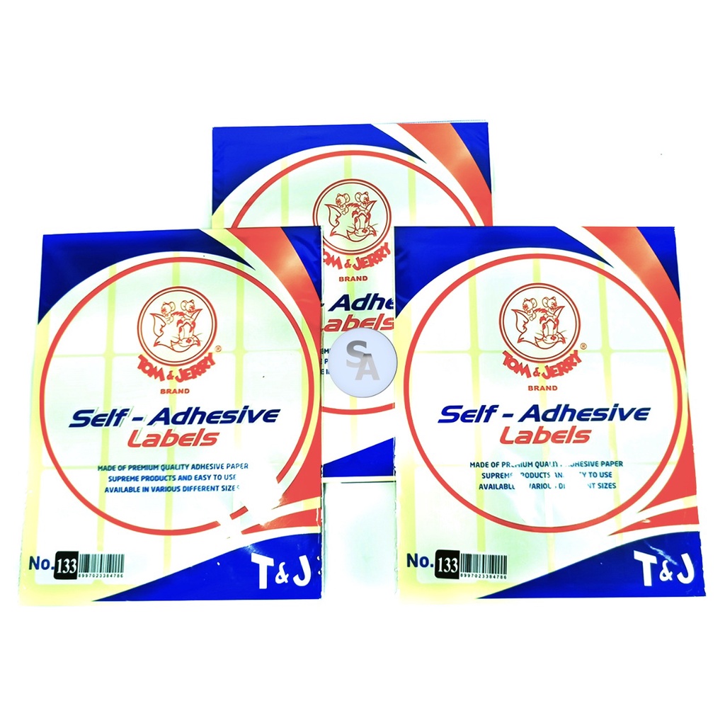 

TOM&JERRY Label No.133 Putih - Per Pad